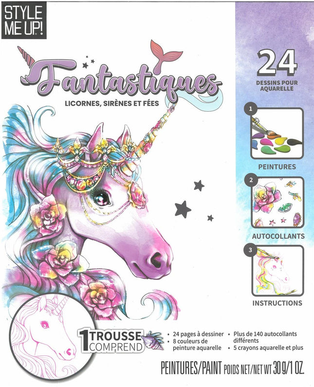 Fantastiques licornes, sirènes et fées
