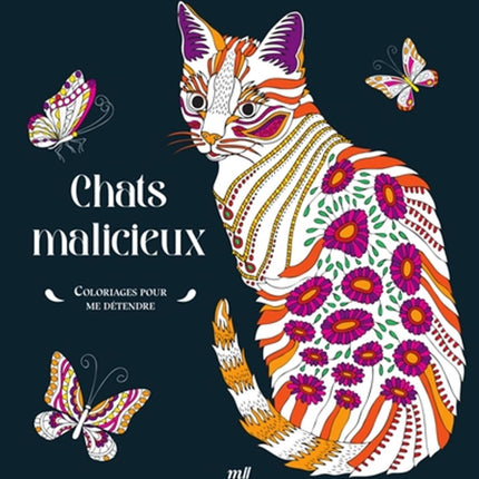 Mischievous Cats - Coloring Pages to Relax Me
