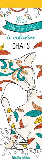 Mes marque-pages à colorier - Chats N.E.