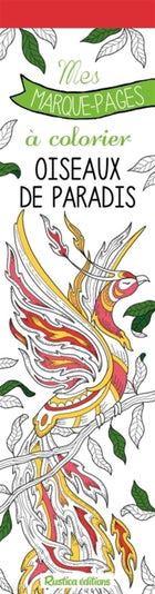 My Coloring Bookmarks - Birds of Paradise