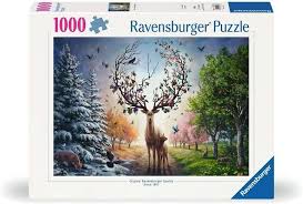 C-T 1000 Ravensburger Deer at Day and Night