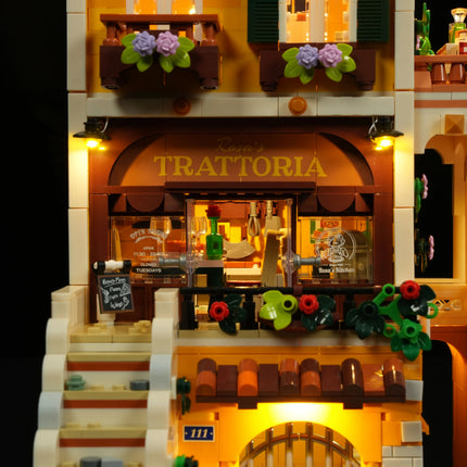 Lumibricks Italian Homestyle Restaurant 2868PCS