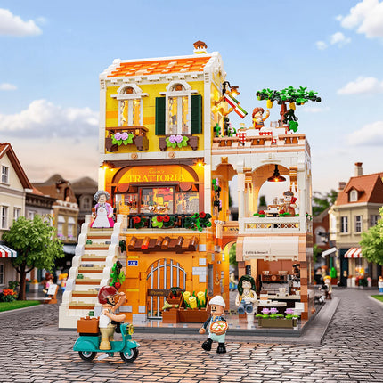 Lumibricks Italian Homestyle Restaurant 2868PCS