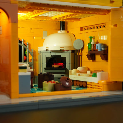 Lumibricks Italian Homestyle Restaurant 2868PCS