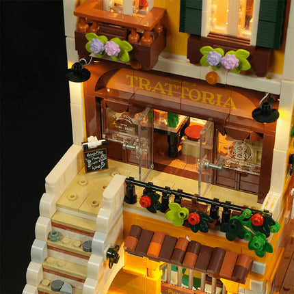 Lumibricks Italian Homestyle Restaurant 2868PCS