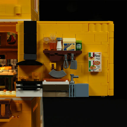 Lumibricks Italian Homestyle Restaurant 2868PCS