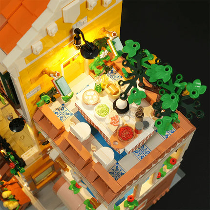 Lumibricks Italian Homestyle Restaurant 2868PCS