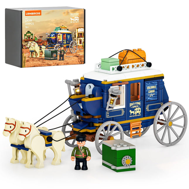 Lumibricks Treasure Stagecoach 307PCS