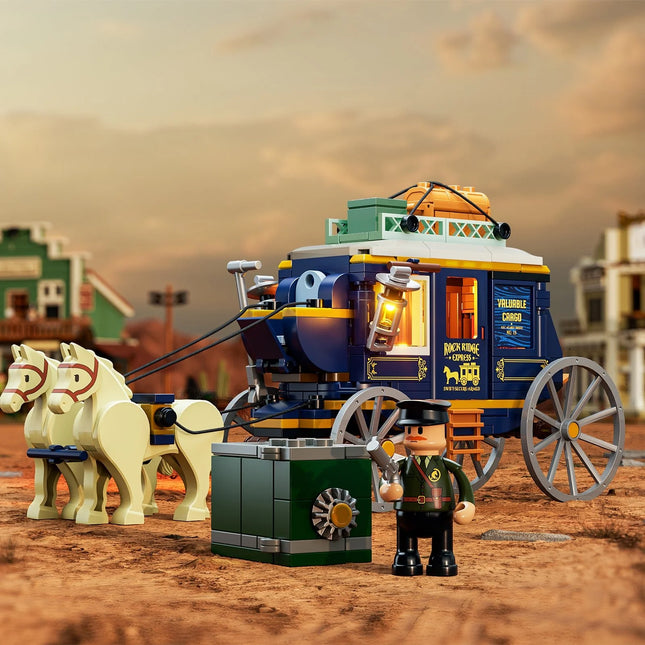 Lumibricks Treasure Stagecoach 307PCS