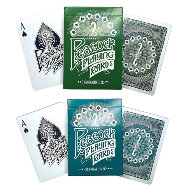 Jeu de cartes standard Peacock