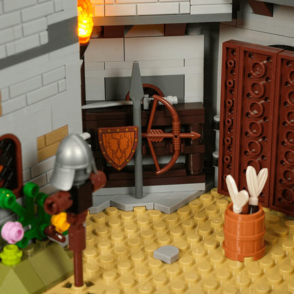 Lumibricks Medieval Guard Post 2945PCS