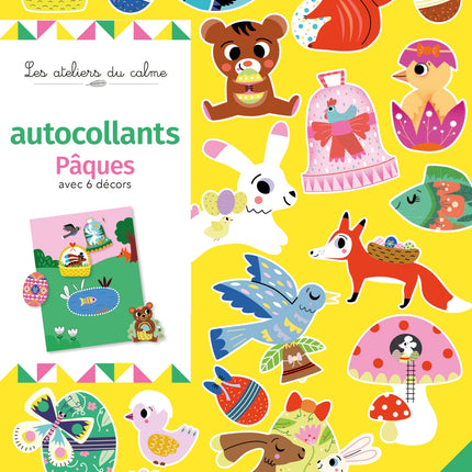Easter stickers with 6 designs