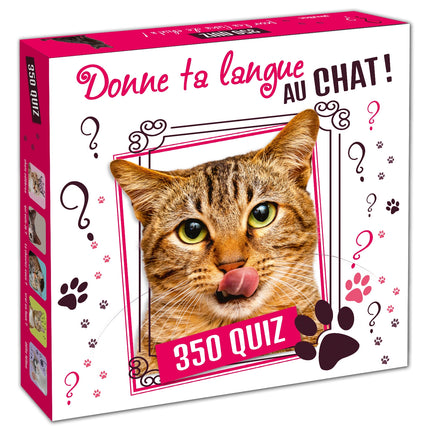 Quiz Box Give your tongue to the Cat!