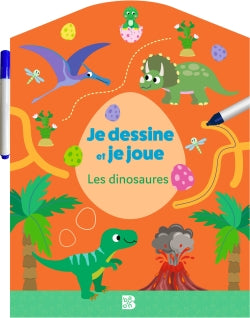 I draw and I play: Dinosaurs