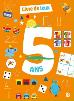 Le livre de jeux : 5 ans