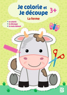 La ferme - Je colorie et je découpe 3+