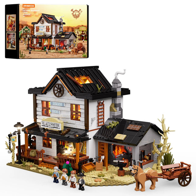 Lumibricks Old West Blacksmith 2042PCS