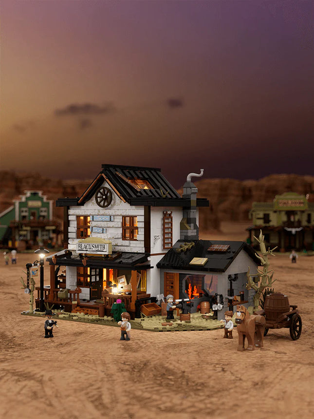 Lumibricks Old West Blacksmith 2042PCS