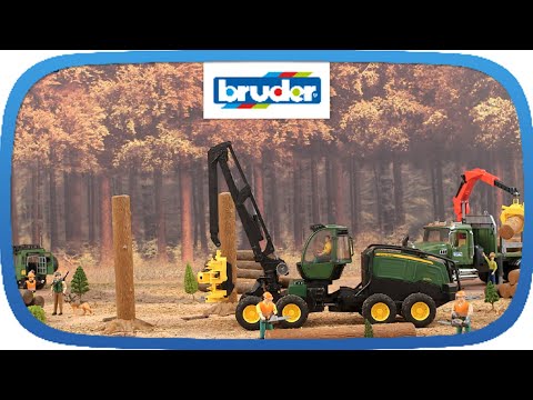 John Deere 1270G Bruder 09823 Wheeled Harvester