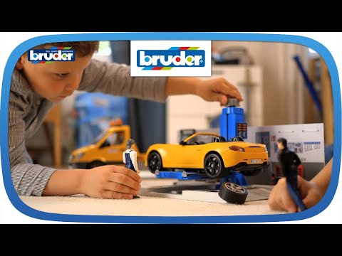 Garage pour voitures bruder 62110