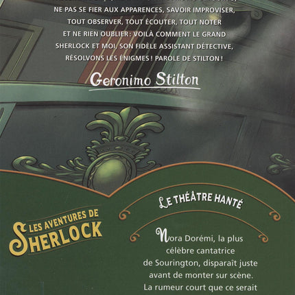 Les aventures de Sherlock - N°7 : Le théâtre hanté