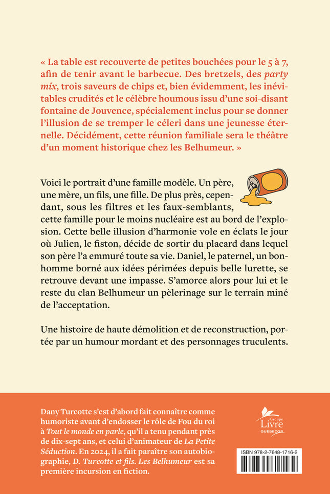 Les Belhumeur Roman à l'eau de vaisselle