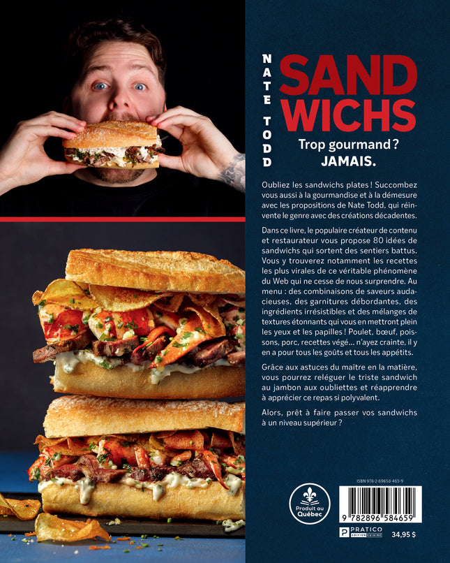 Sandwichs Trop gourmand ? JAMAIS. - Nate Todd