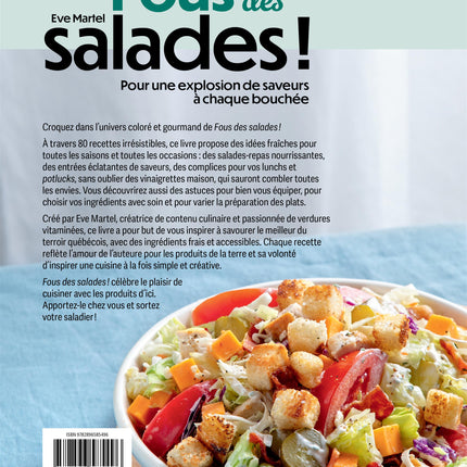 Crazy about salads - Eve Martel