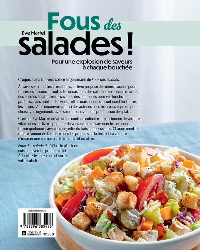 Fous des salades - Eve Martel