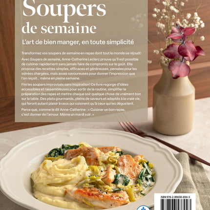 Soupers de semaine : L’art de bien manger, en toute simplicité