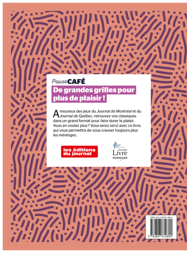 Pause-café : Mots cachés (Grand format) 2025 No.2