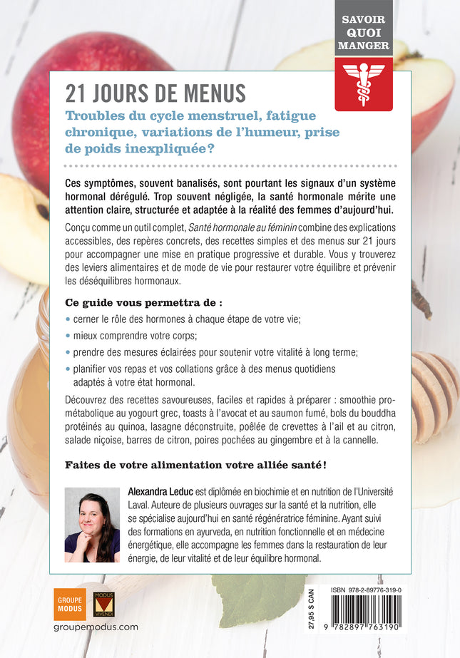 Savoir quoi manger - Santé hormonale au féminin