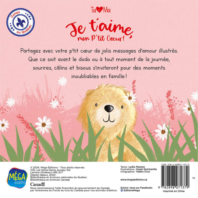 Je t'aime, mon P'tit Coeur !