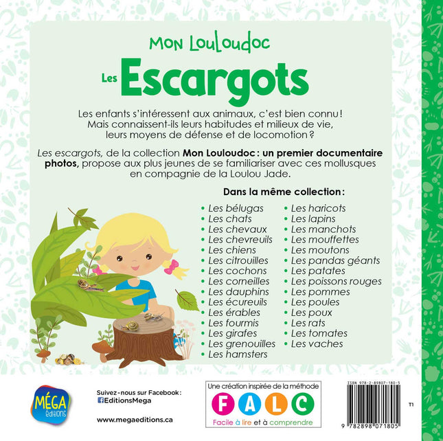 Les escargots Un premier documentaire photos