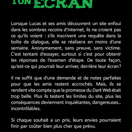 Derrière ton écran Laurence Côté, Zoey Tremblay