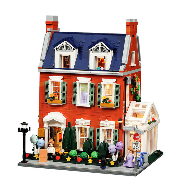 Lumibricks Redbrick Row House 2663PCS