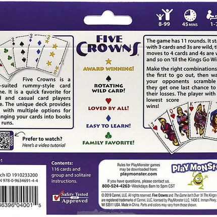 Five crowns - card game