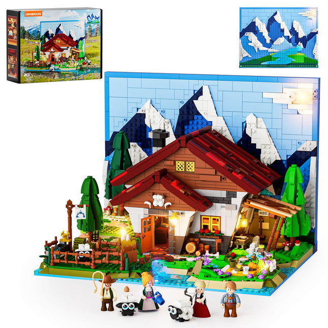 Lumibricks Shepherd's Cottage & Sheepfold 2265PCS