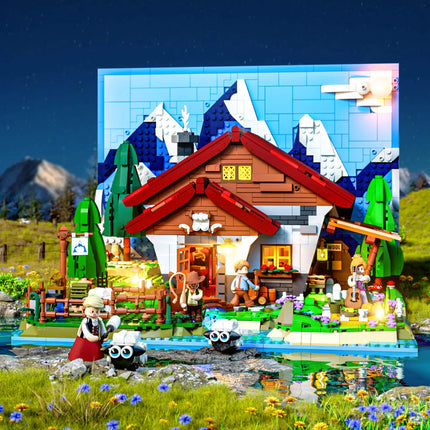 Lumibricks Shepherd's Cottage & Sheepfold 2265PCS