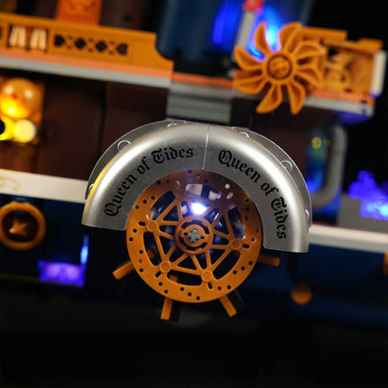 Lumibricks Steampunk Steamship 1792PCS