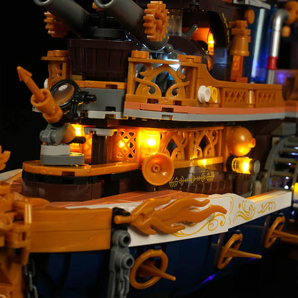 Lumibricks Steampunk Steamship 1792PCS