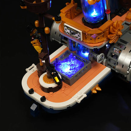 Lumibricks Steampunk Steamship 1792PCS
