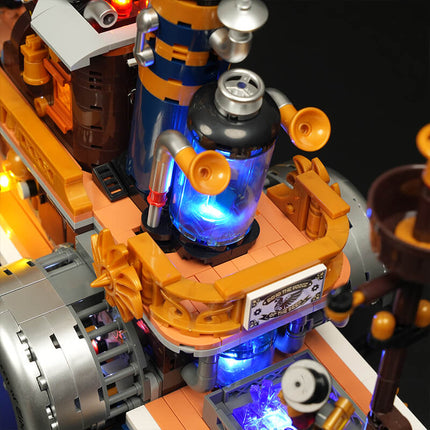 Lumibricks Steampunk Steamship 1792PCS