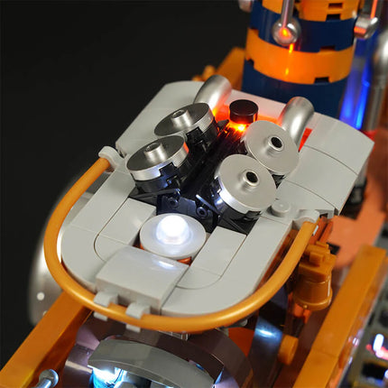 Lumibricks Steampunk Steamship 1792PCS