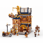 Lumibricks Steampunk Mechanical Workshop 2006PCS