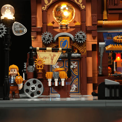 Lumibricks Steampunk Mechanical Workshop 2006PCS