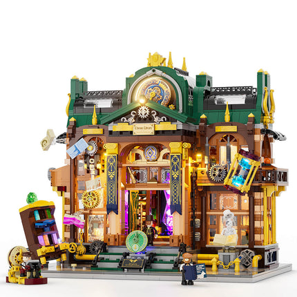 Lumibricks Steampunk Time Rift Library 3187PCS
