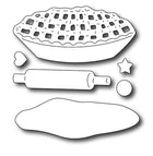 Die Frantic Stamper - Baking a pie set (6 dies) 2.2X1po 2.25X.75po 1.75X.375po