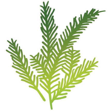 Ultimate Crafts - Hotfoil Stamp - Cardinal Feathers - ULT15833