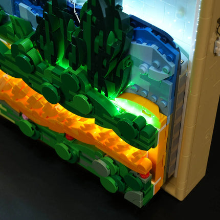 Lumibricks Wheat Field with Cypresses 2632PCS